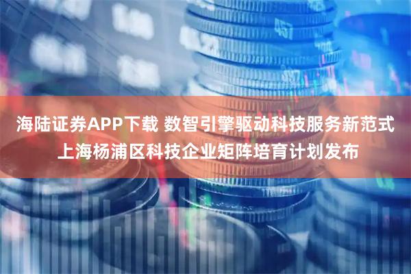 海陆证券APP下载 数智引擎驱动科技服务新范式 上海杨浦区科技企业矩阵培育计划发布